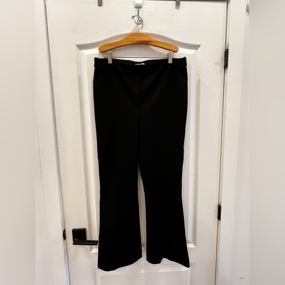 H&M Black Bootcut Pull-on Pants